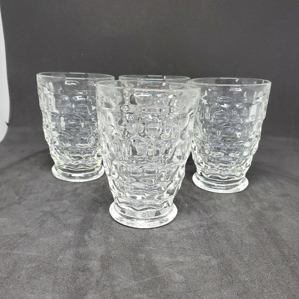 Vintage 1960's Federal Yorktown (Colonial) 6oz Tumbler - Set of 4 - Picture 3 of 8